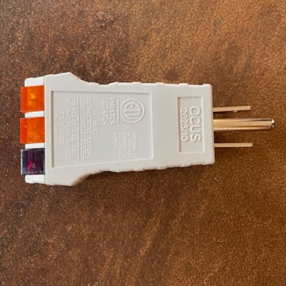 Earthing Outlet Circuit Grounding Tester -NWT - Picture 1 of 2